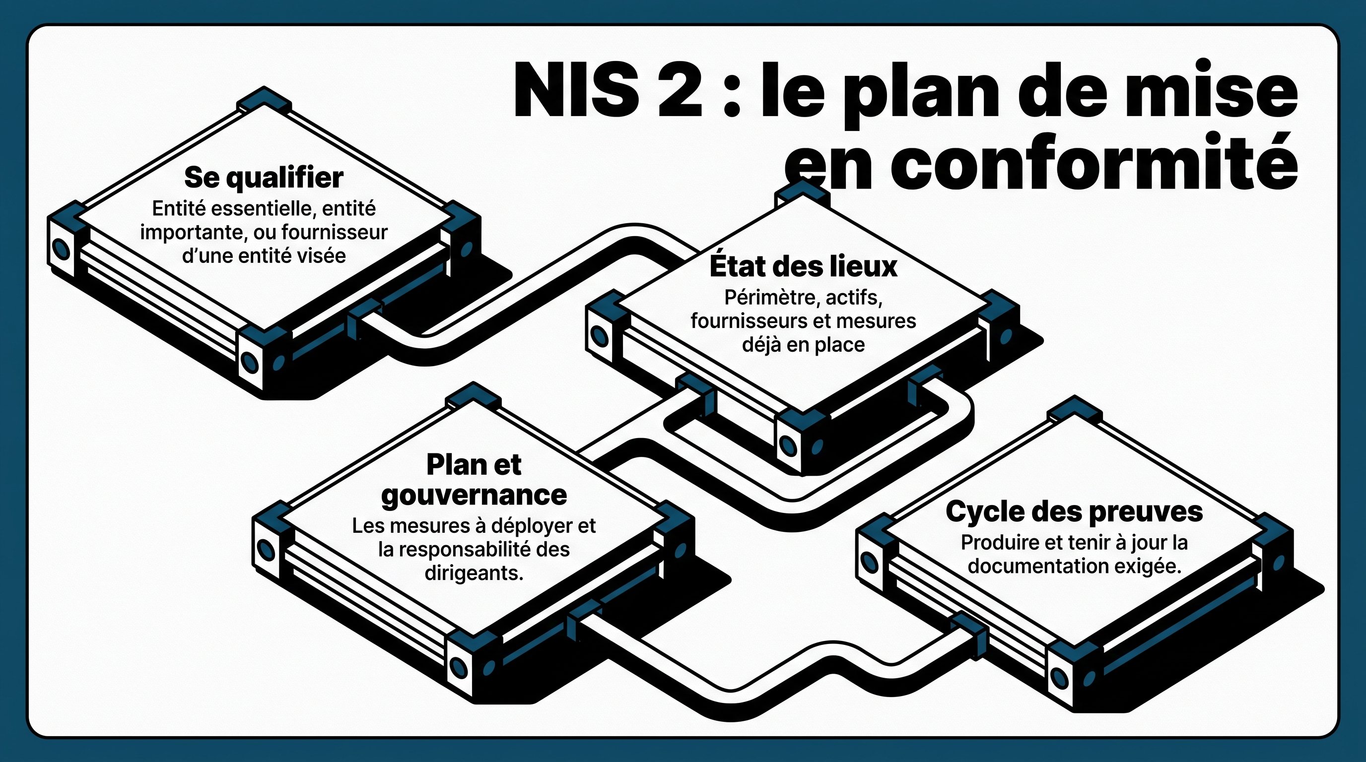 Pilotez votre mise en conformité NIS2, étape par étape
